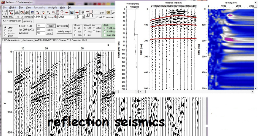 Reflexw數據處理軟件,地震數據處理軟件,探地雷達數據處理軟件,超聲波數據處理軟件