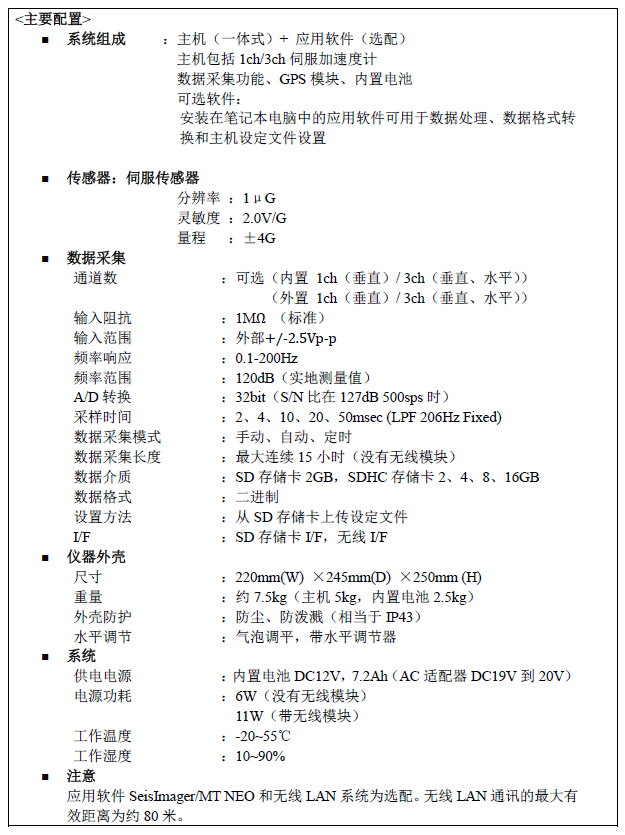 McSEIS-MT NEO，高性能地脈動系統，地脈動陣列探測數據采集儀，振動監測數據采集儀，高性能地脈動采集系統